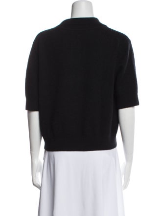 Khaite Cashmere V-Neck Polo