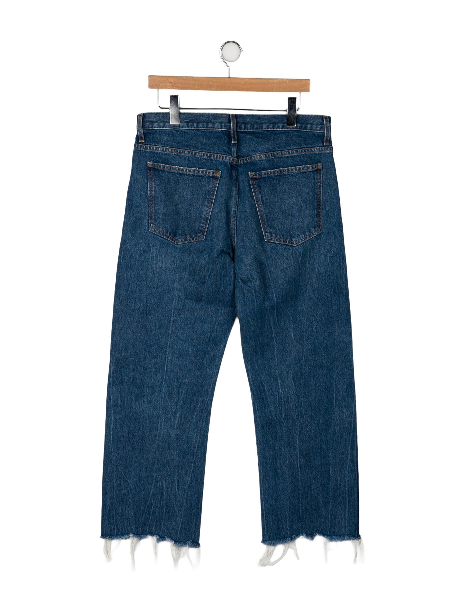 Khaite High-Rise Wide Leg Jeans