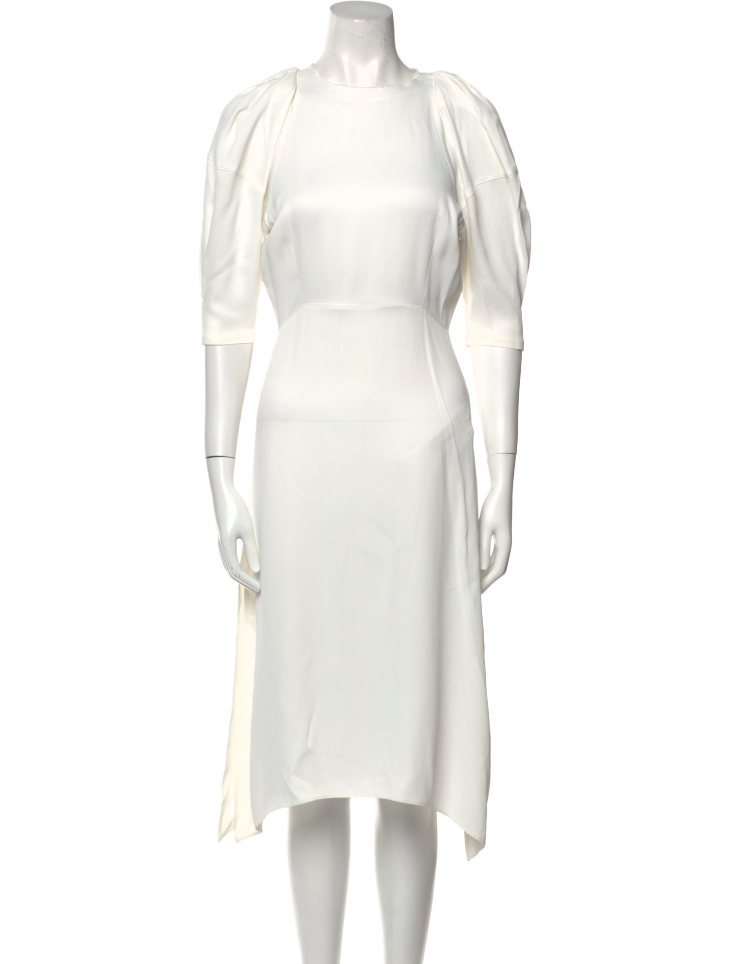 Khaite Crew Neck Long Dress