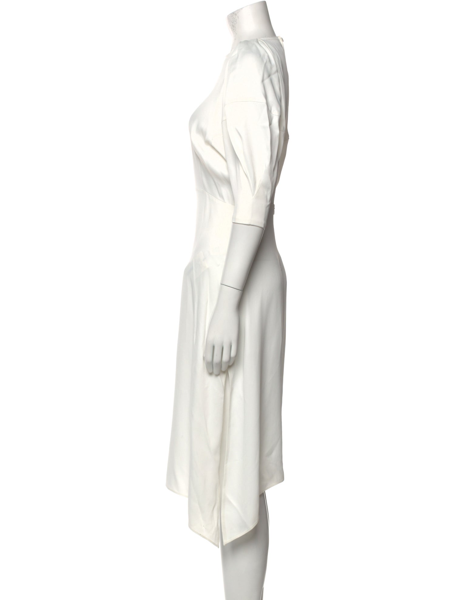 Khaite Crew Neck Long Dress