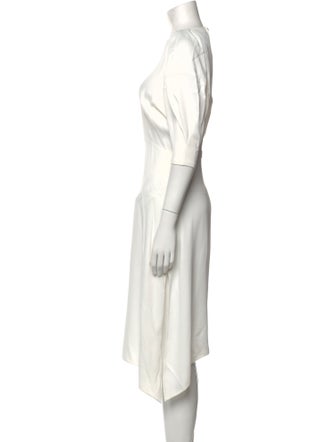 Khaite Crew Neck Long Dress