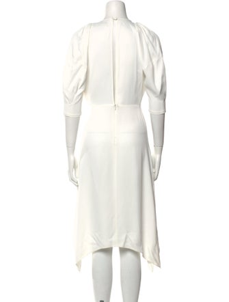 Khaite Crew Neck Long Dress