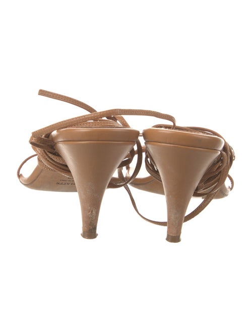 Khaite Leather Gladiator Sandals