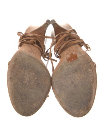 Khaite Leather Gladiator Sandals