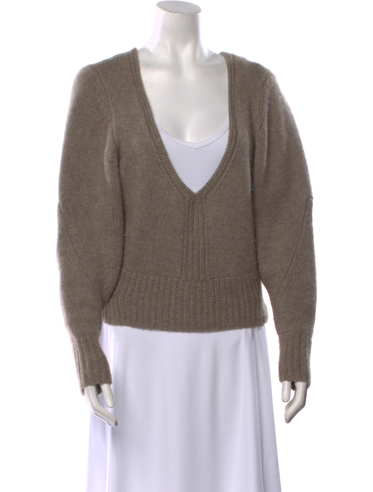 Khaite Cashmere V-Neck Sweater