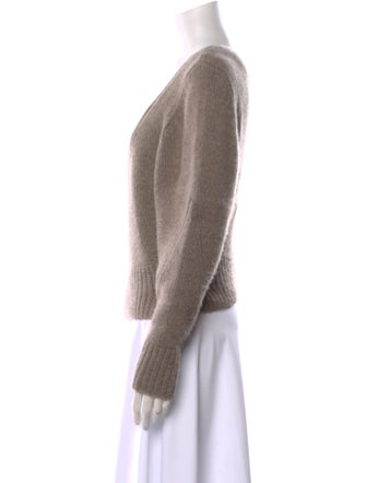Khaite Cashmere V-Neck Sweater
