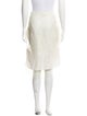 Khaite Silk Knee-Length Skirt