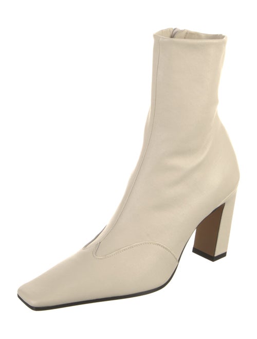 Khaite Leather Sock Boots