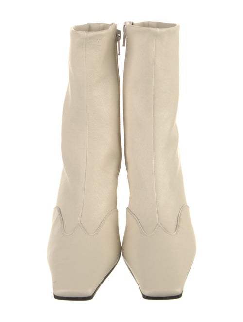 Khaite Leather Sock Boots