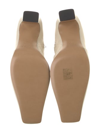 Khaite Leather Sock Boots