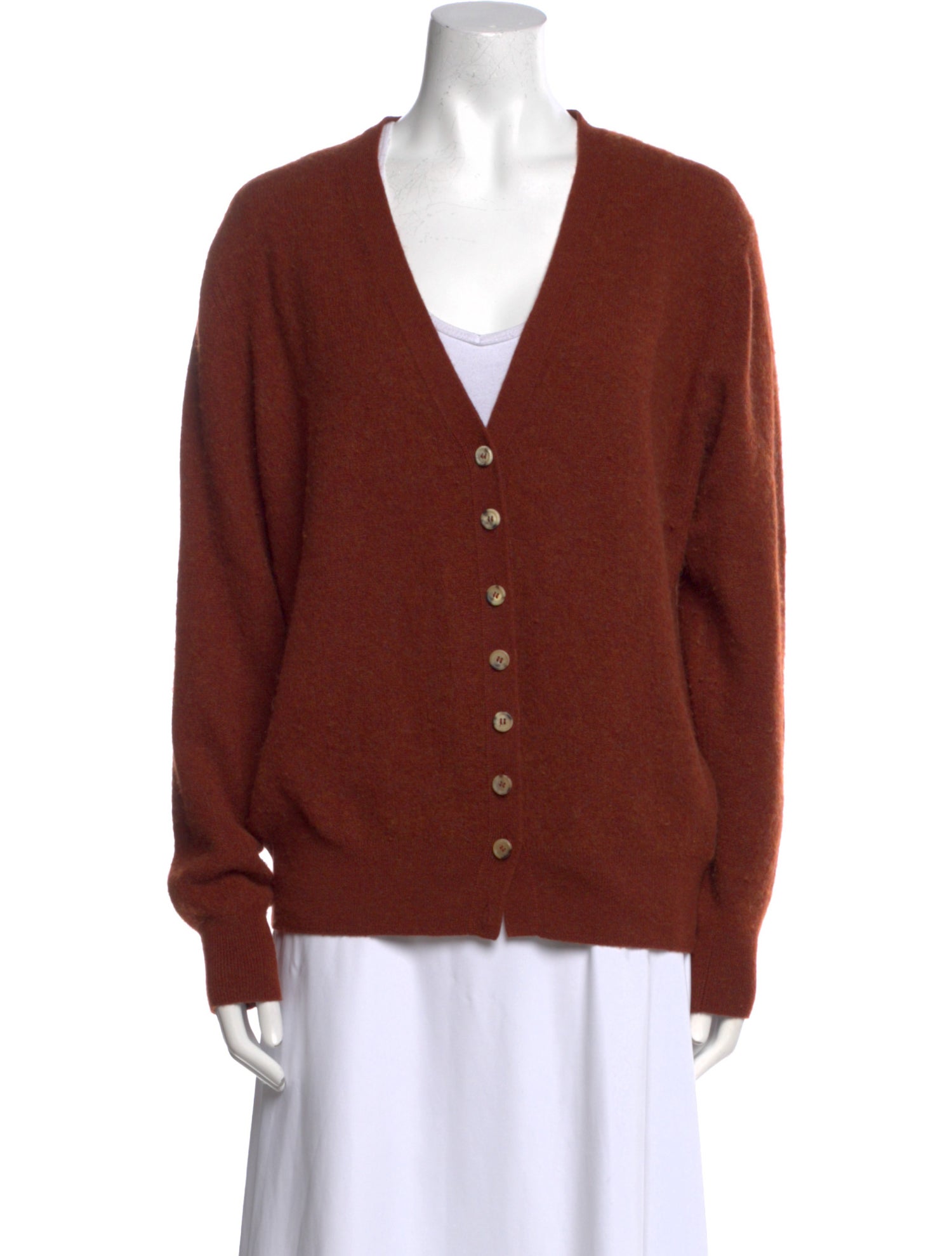 Khaite Cashmere V-Neck Sweater