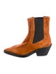 Khaite Suede Chelsea Boots