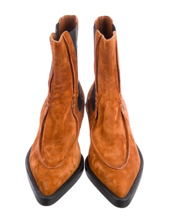 Khaite Suede Chelsea Boots