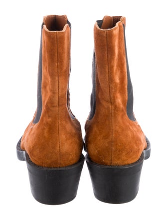 Khaite Suede Chelsea Boots