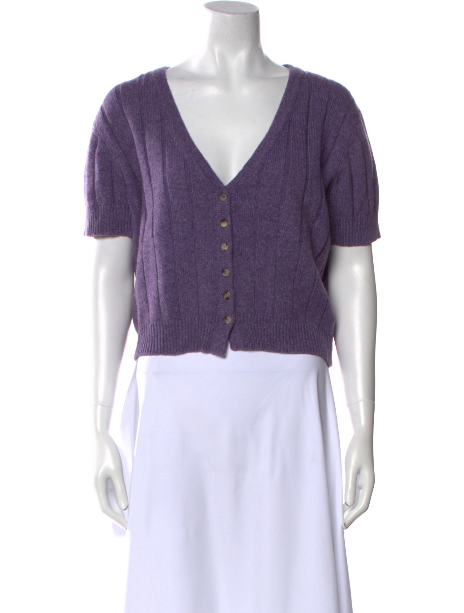 Khaite Cashmere V-Neck Sweater