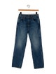 Khaite High-Rise Straight Leg Jeans