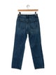 Khaite High-Rise Straight Leg Jeans