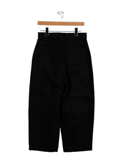 Khaite High-Rise Wide Leg Jeans