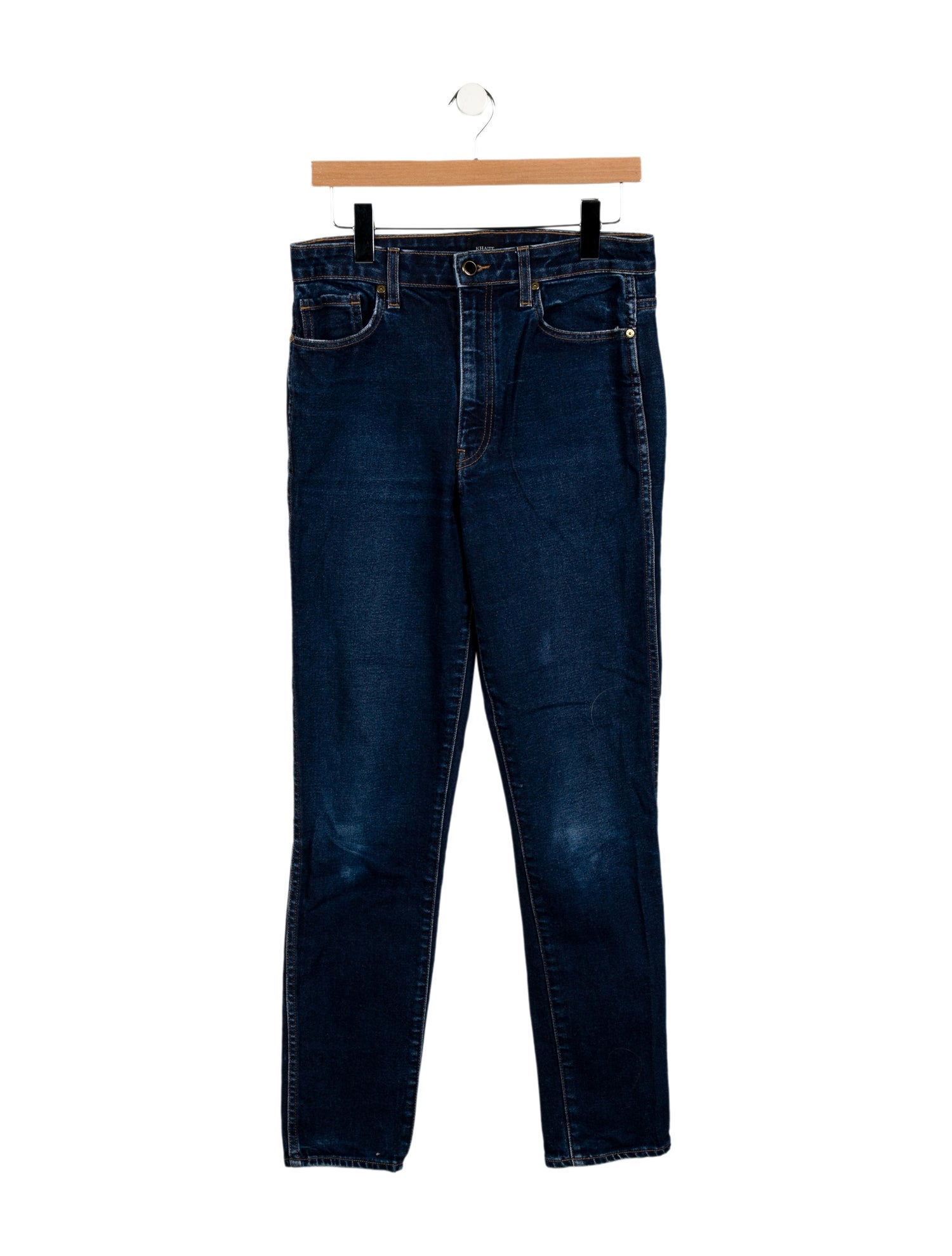 Khaite High-Rise Skinny Leg Jeans