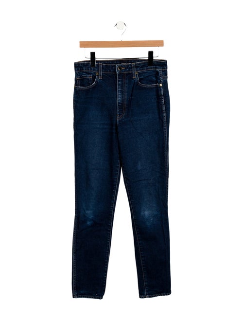 Khaite High-Rise Skinny Leg Jeans