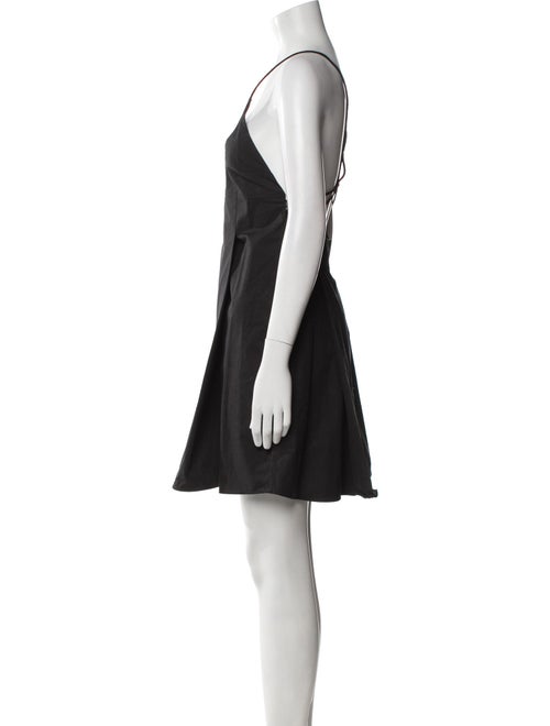 Khaite Square Neckline Knee-Length Dress