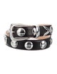 Khaite Leather Studded Accents Belt