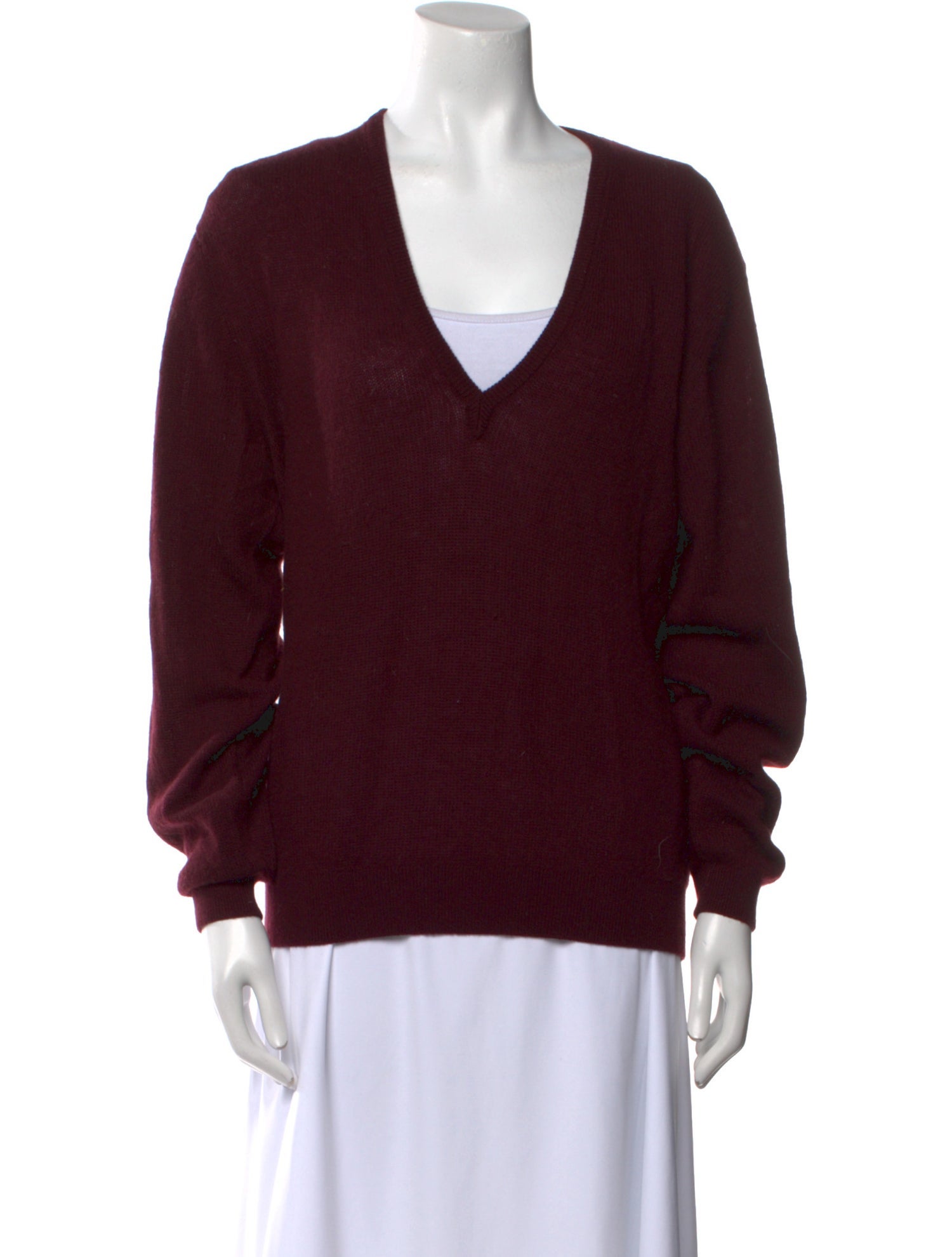 Khaite Cashmere V-Neck Sweater