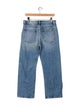 Khaite Mid-Rise Wide Leg Jeans