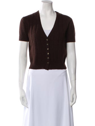 Khaite Cashmere V-Neck Sweater