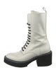 Khaite Leather Combat Boots