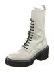 Khaite Leather Combat Boots