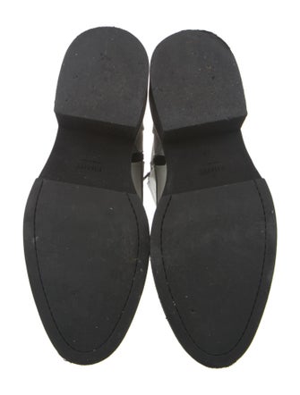 Khaite Leather Combat Boots