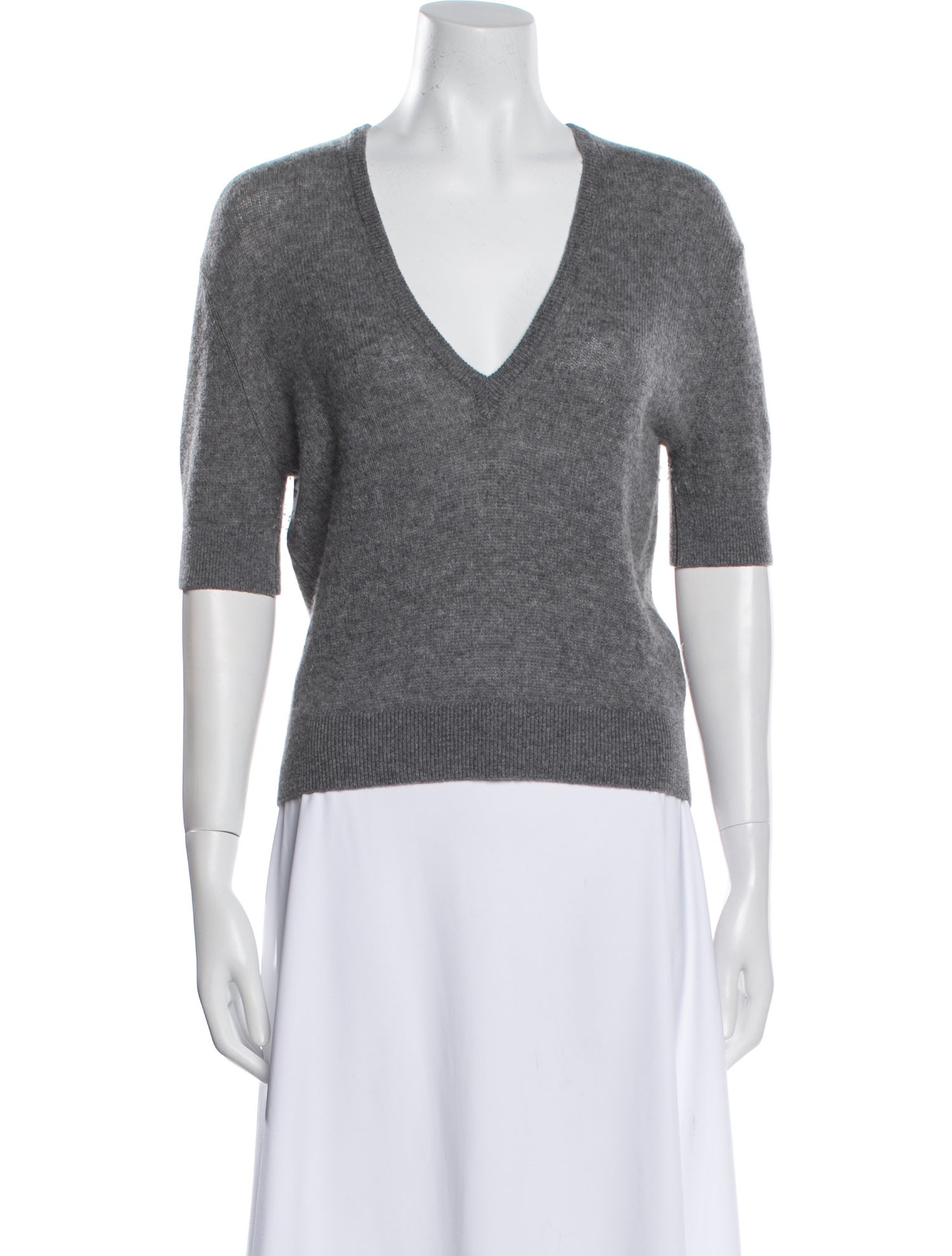 Khaite Cashmere V-Neck Sweater