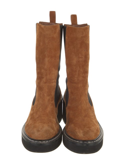 Khaite Suede Chelsea Boots