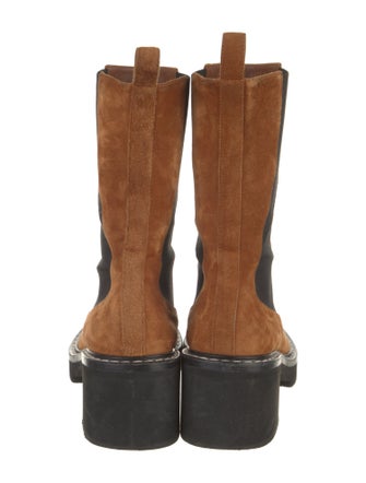 Khaite Suede Chelsea Boots