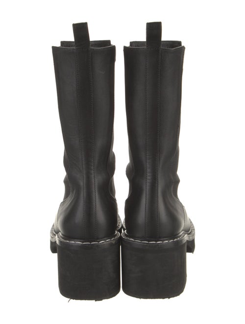 Khaite Leather Chelsea Boots