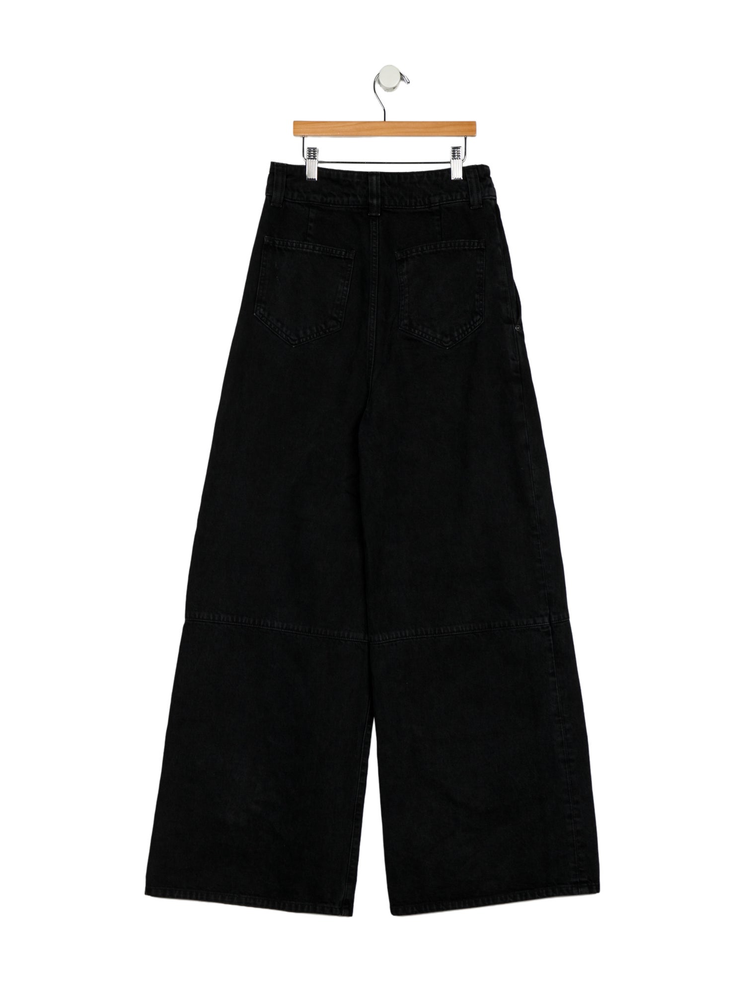 Khaite High-Rise Wide Leg Jeans