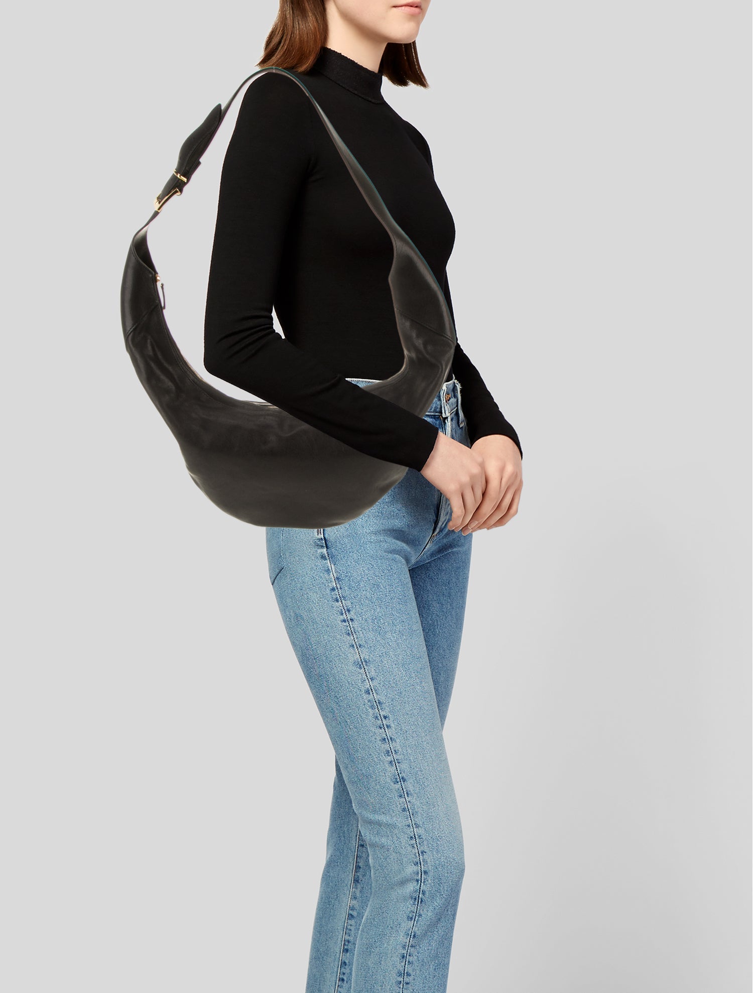 Khaite Leather Shoulder Bag