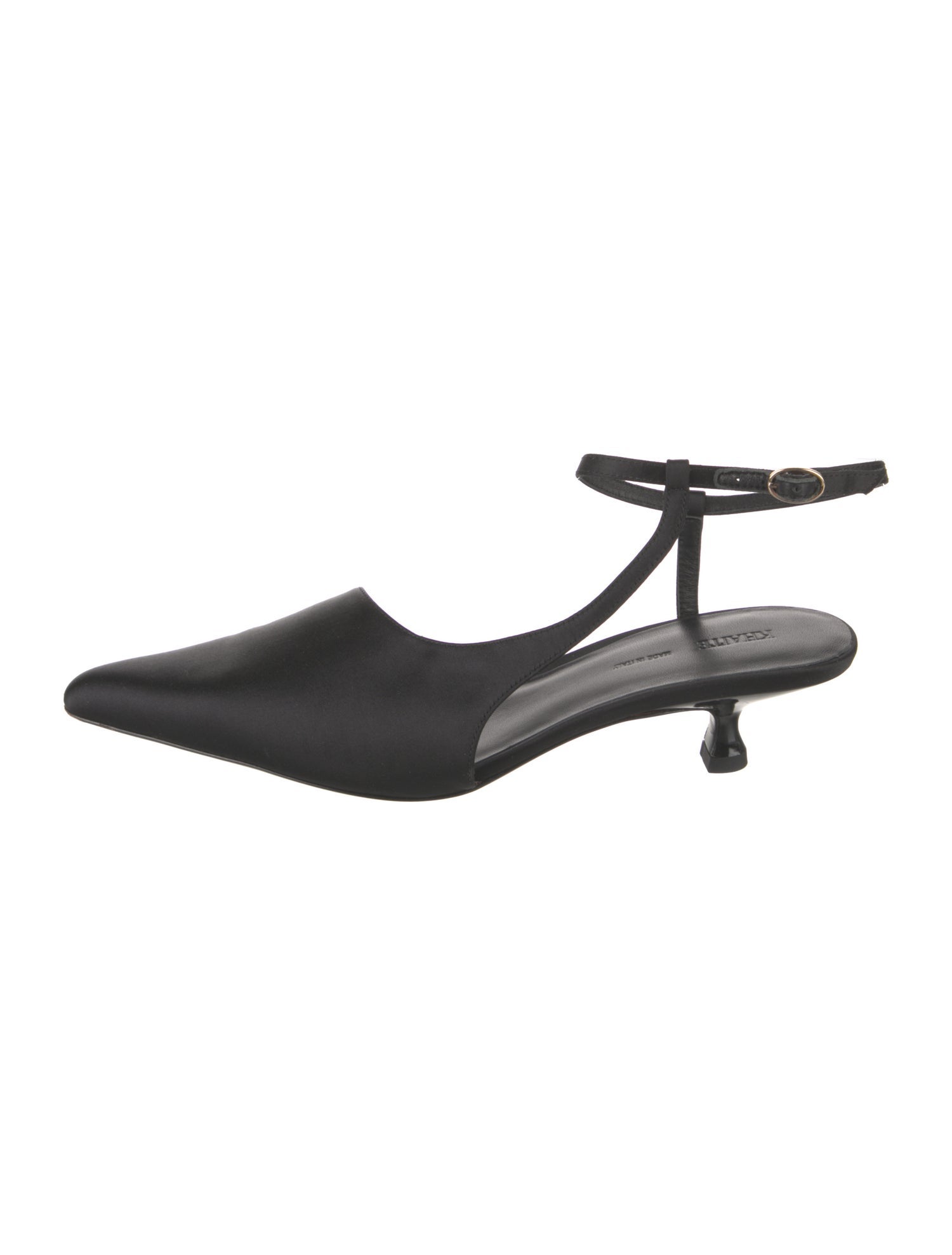 Khaite Satin Slingback Pumps