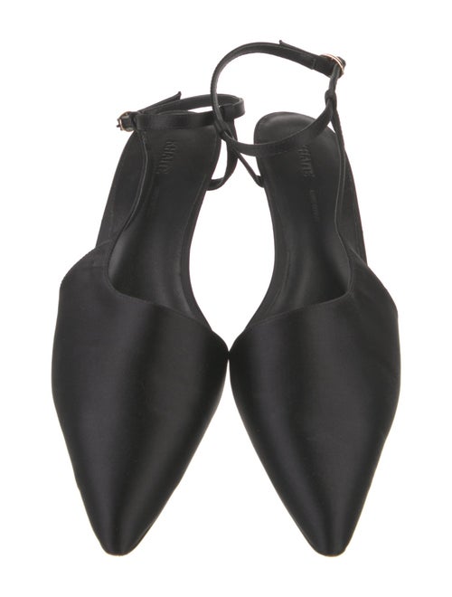 Khaite Satin Slingback Pumps