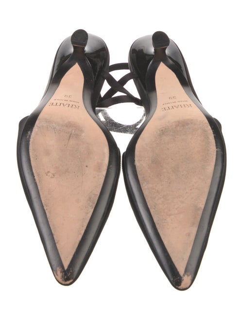 Khaite Satin Slingback Pumps