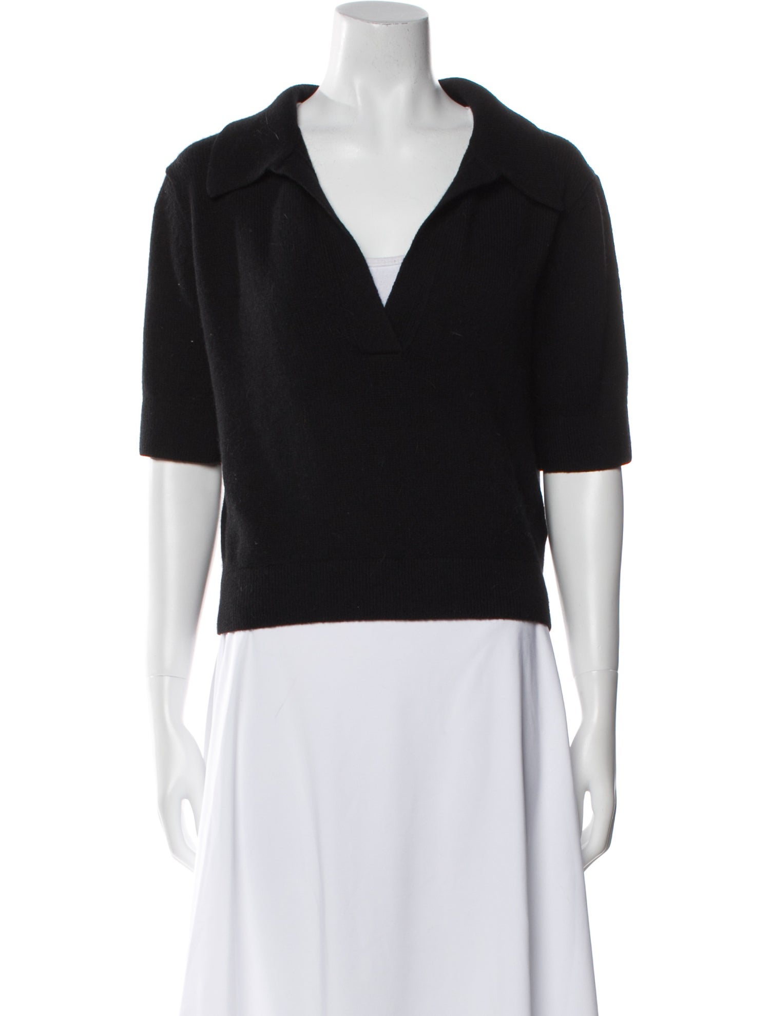 Khaite Cashmere V-Neck Sweater