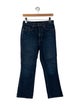Khaite Mid-Rise Straight Leg Jeans