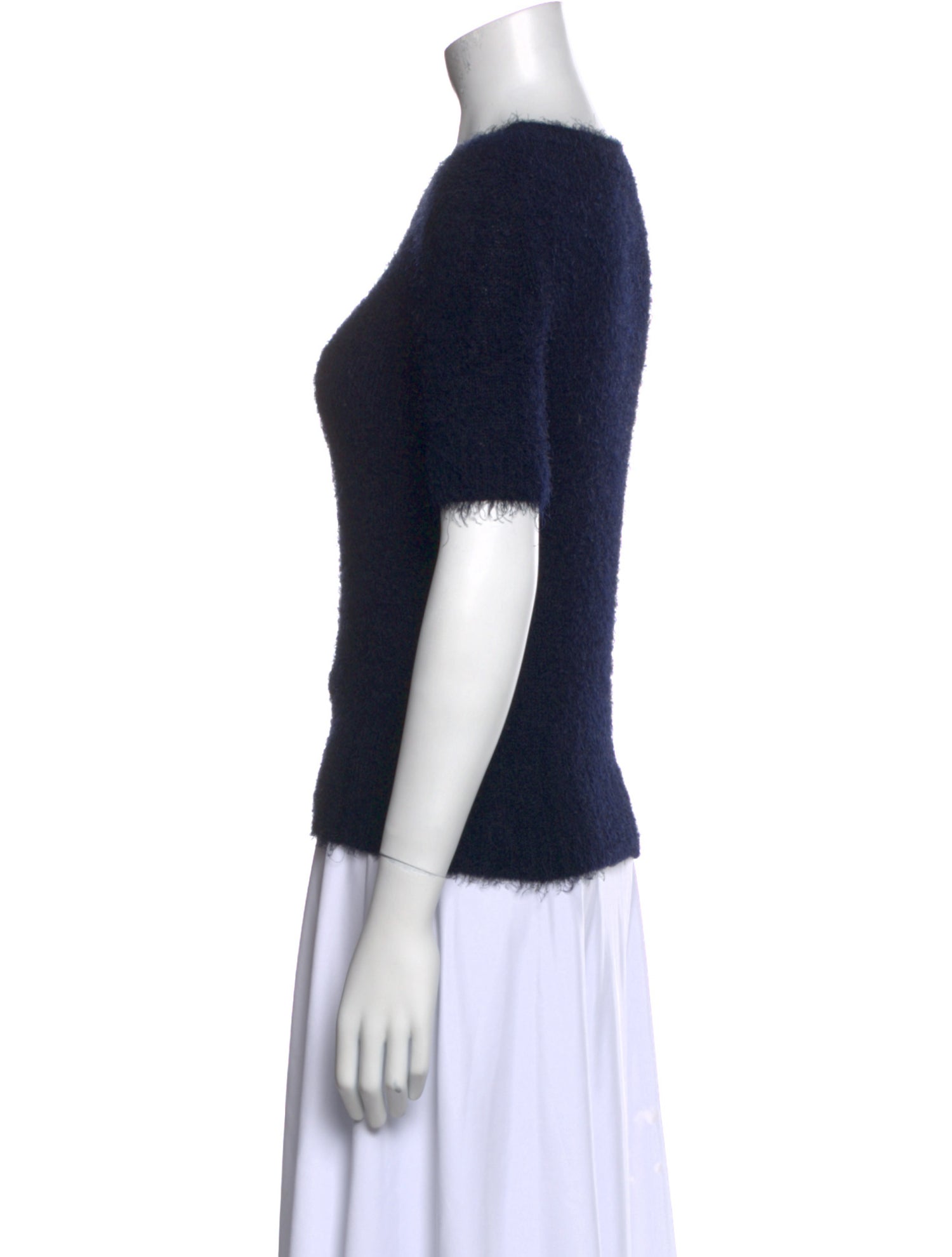 Khaite Silk Crew Neck T-Shirt