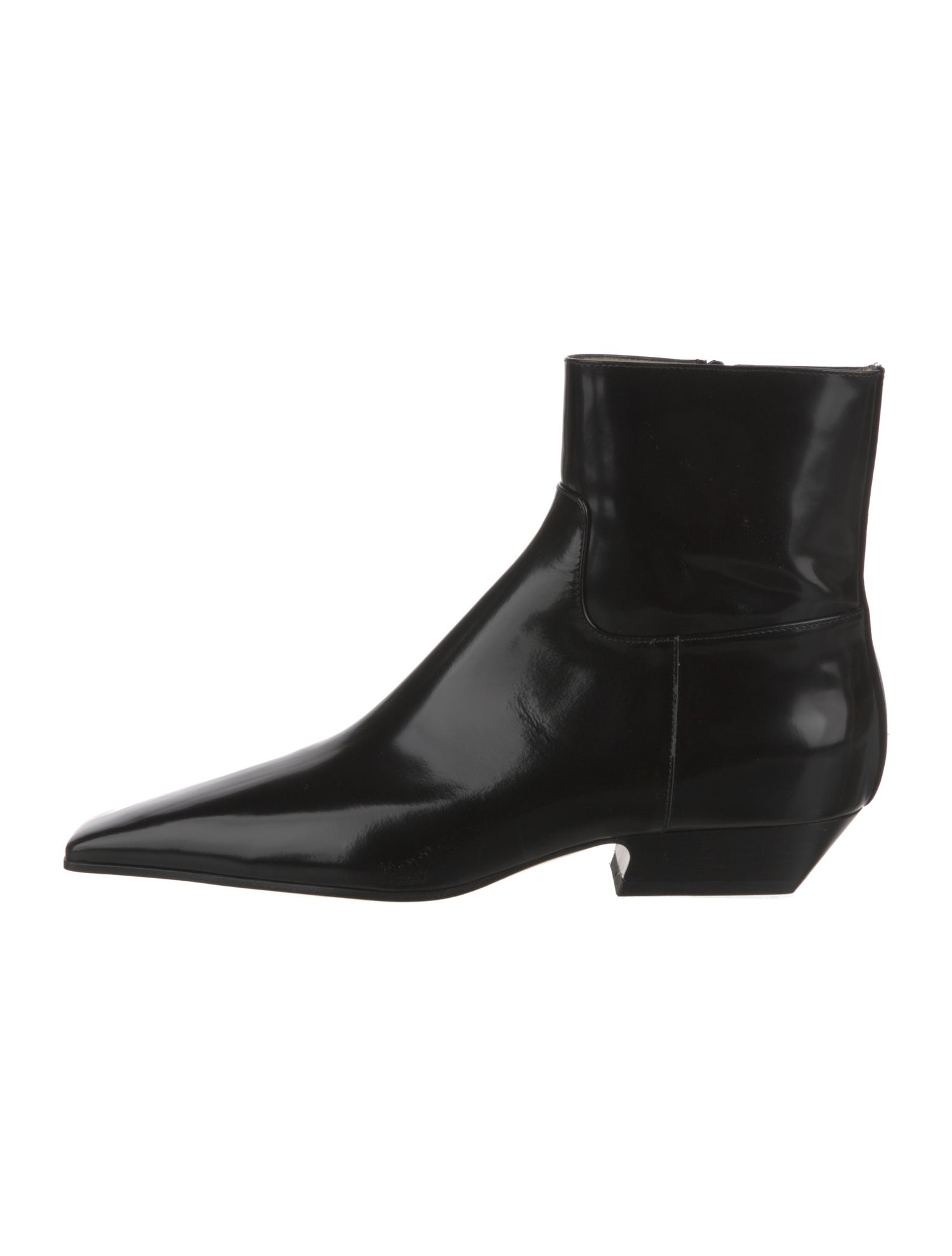 Khaite Patent Leather Boots