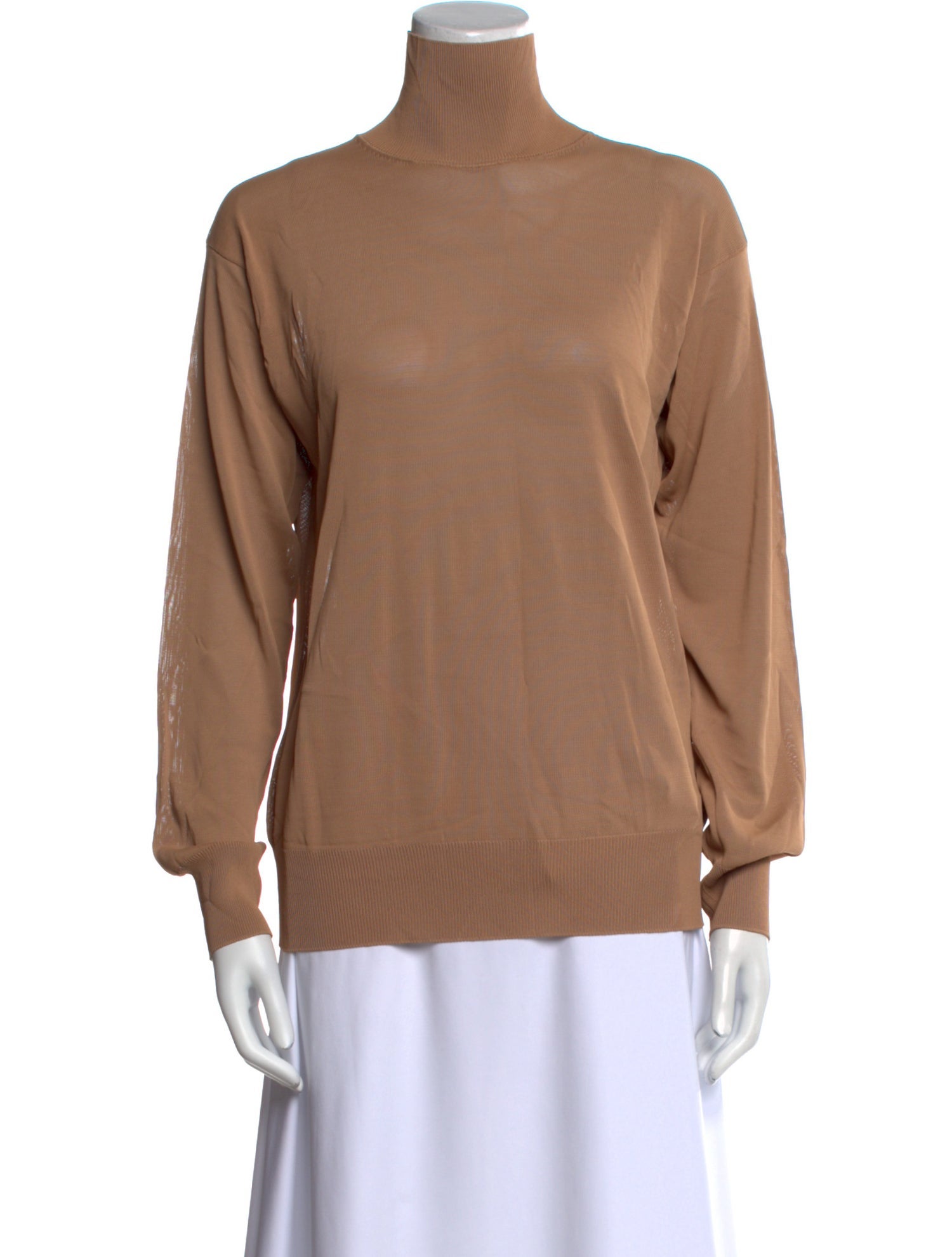 Khaite Turtleneck Long Sleeve Sweatshirt