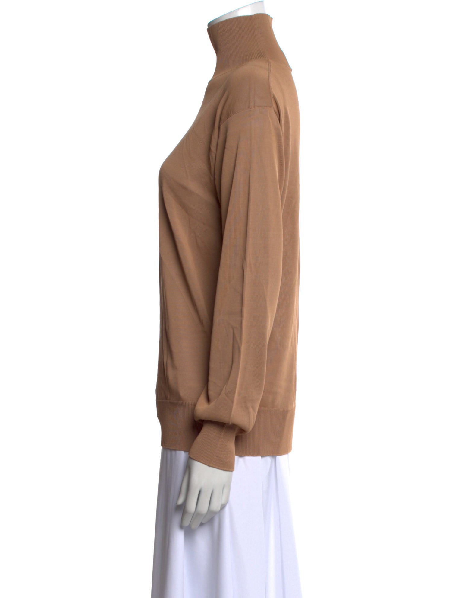 Khaite Turtleneck Long Sleeve Sweatshirt