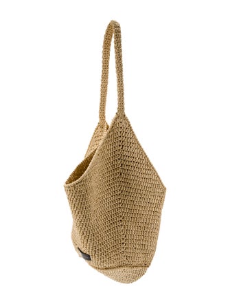 Khaite Raffia Bucket Bag