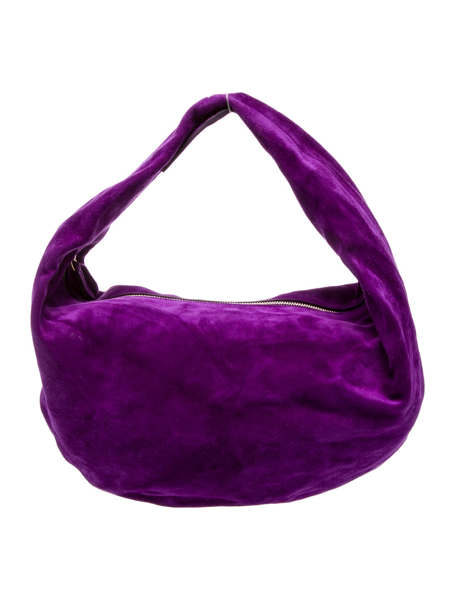 Khaite Suede Top Handle Bag