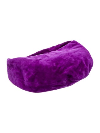 Khaite Suede Top Handle Bag